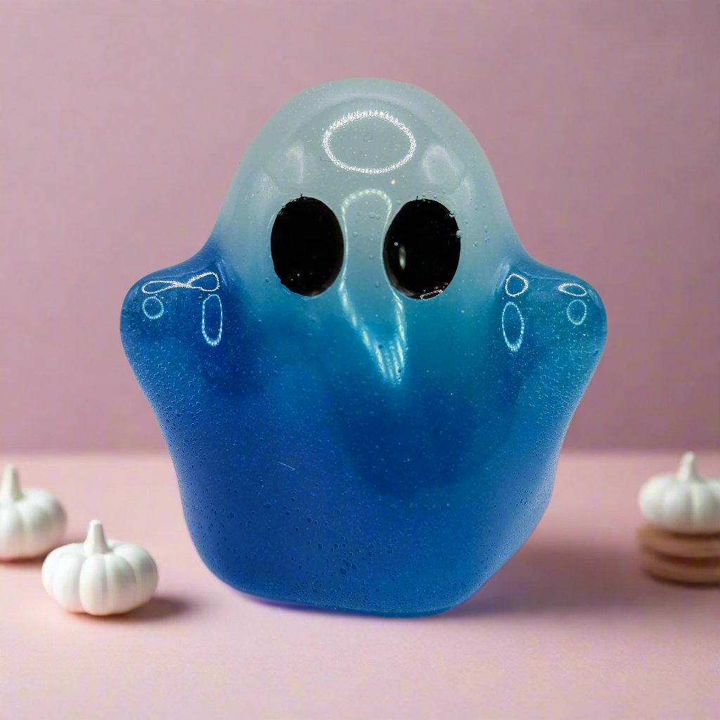 Spooky Kawaii Ghost Resin Figure Lamp for Halloween Decoration - Big Size