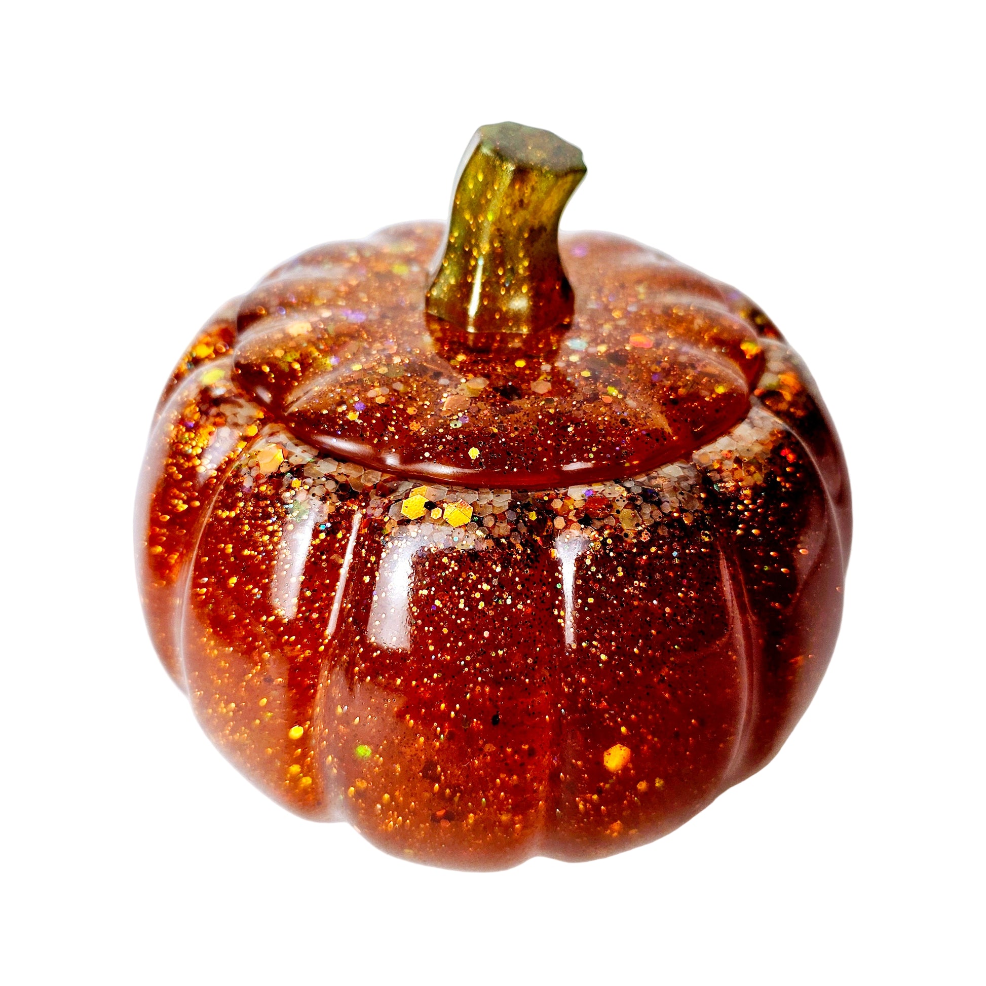 Pumpkin Resin Jewelry Box