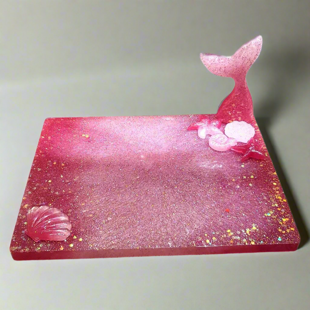 Mermaid Handmade Resin Jewelry and Bathroom Tray